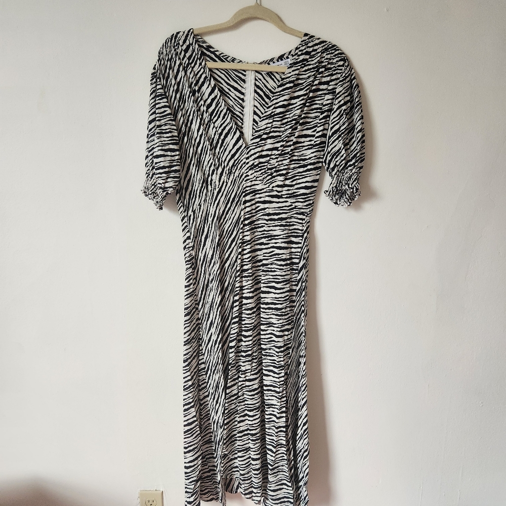 Faithfull the brand zebra print summer sundress
